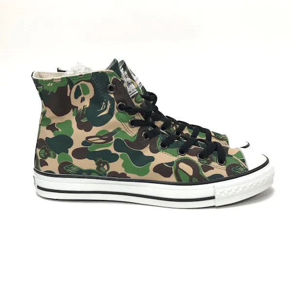 [10] DS! A Bathing Ape x Stussy Bape Sta 'Chuck Taylor' Hi Top Shoes