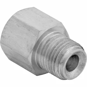 (1/2-20 Inverted)F to (7/16-24 Inverted)M | Stainless Steel Brake Line Adapter | 10ct