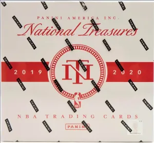 2019-20 Panini National Treasures Basketball Hobby Trading Cards