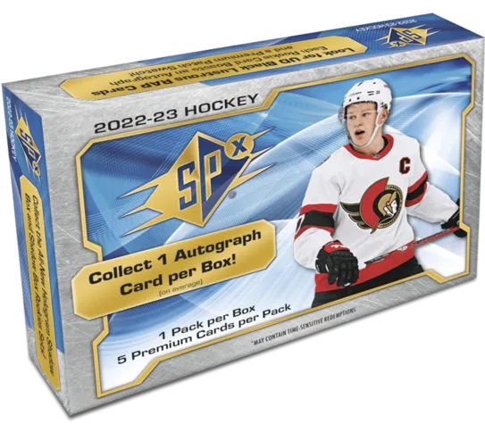 2022-23 Upper Deck SPx Hockey Hobby Box