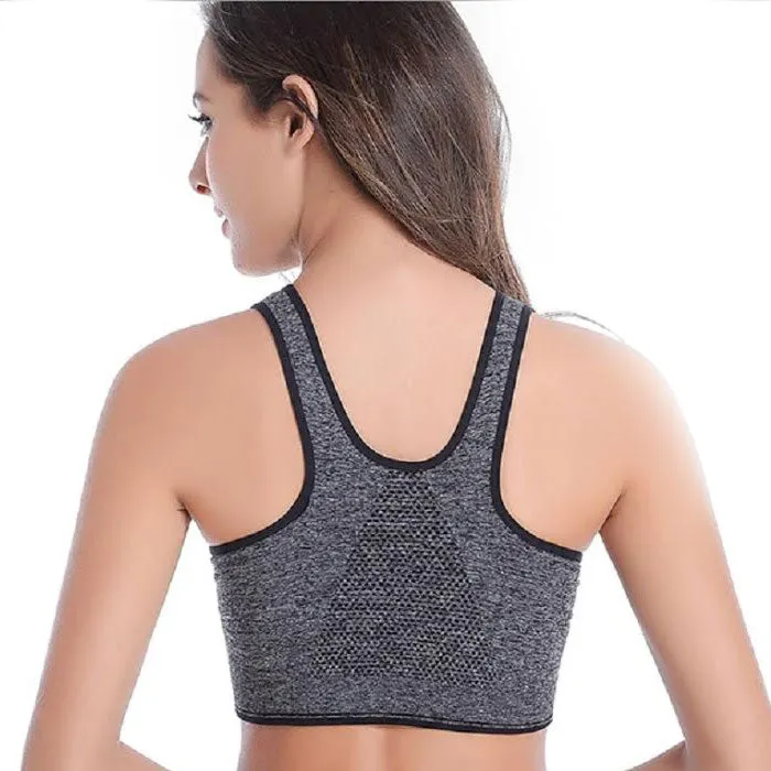 3-Pack : Incredible Endurance Front-Zip Sports Bra