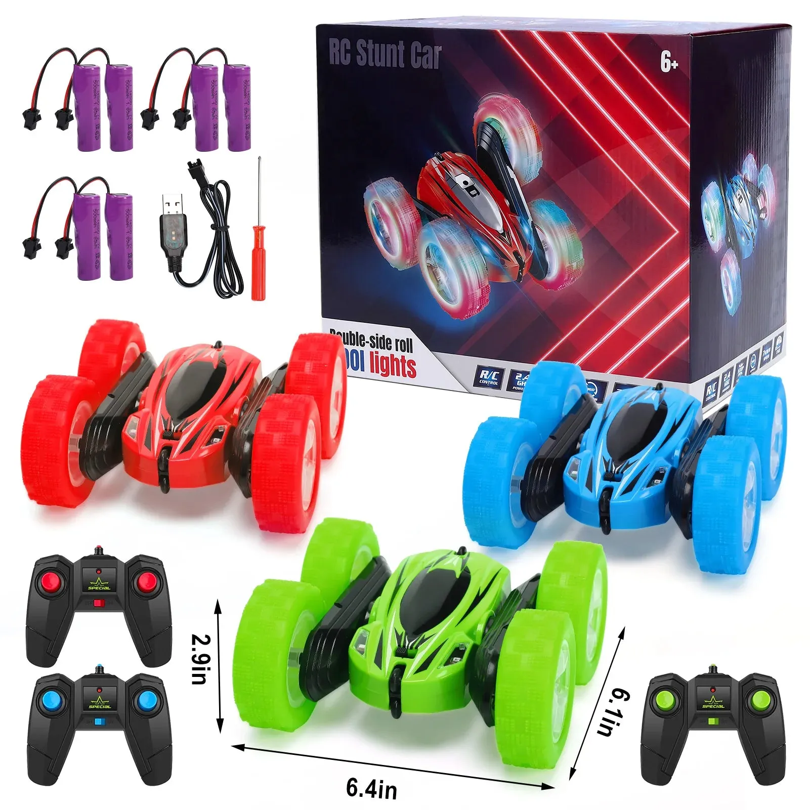 3 Pack Remote Control Car