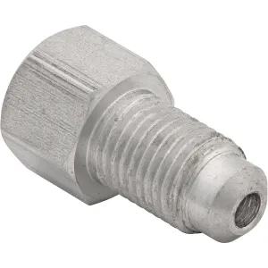 (3/8-24 Inverted)F to (3/8-24 Bubble)M | Stainless Steel Brake Line Adapter | 10ct