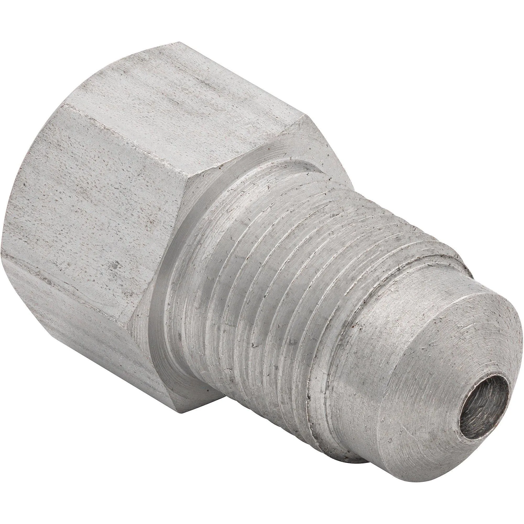 (3/8-24 Inverted)F to (M12x1.0 Bubble)M | Stainless Steel Brake Line Adapter | 10ct