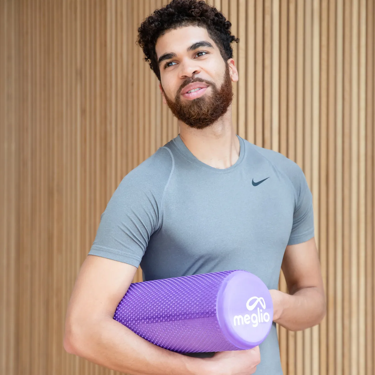 45cm High Density Foam Roller - Deep Tissue Muscle Massage - Sports Recovery & Tension Relief