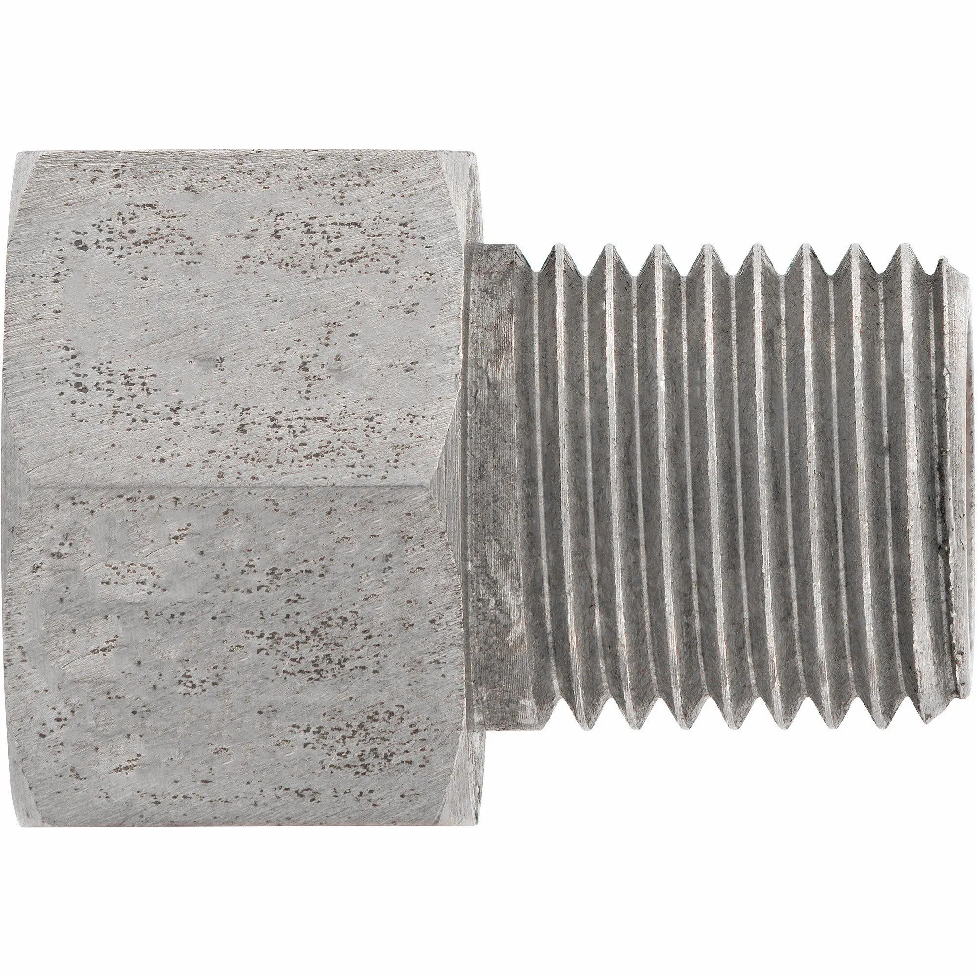 (7/16-24 Inverted)F to (1/2-20 Inverted)M | Stainless Steel Brake Line Adapter | 10ct