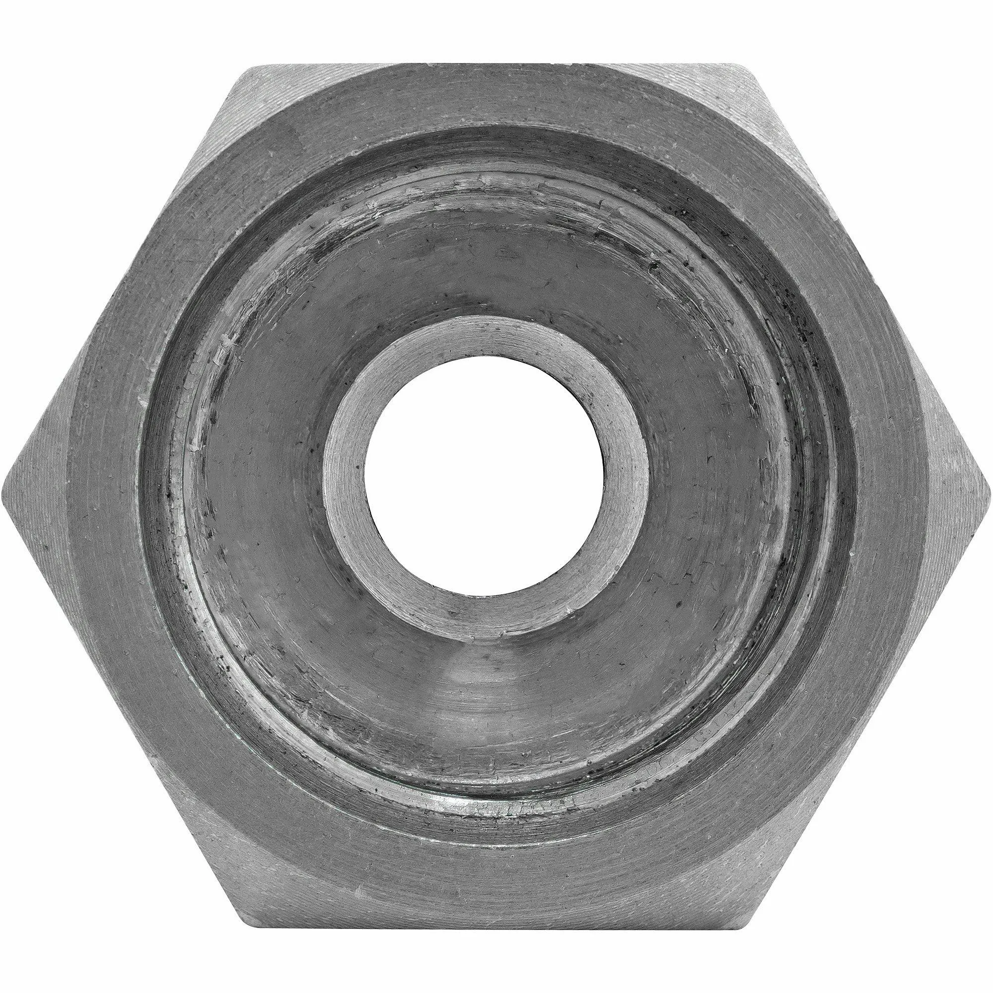 (7/16-24 Inverted)F to (3/8-24 Inverted)M | Stainless Steel Brake Line Adapter | 10ct