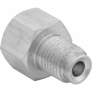 (7/16-24 Inverted)F to (3/8-24 Inverted)M | Stainless Steel Brake Line Adapter | 10ct