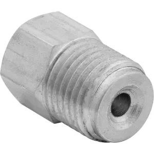 (7/16-24 Inverted)F to (9/16-18 Inverted)M | Stainless Steel Brake Line Adapter | 10ct