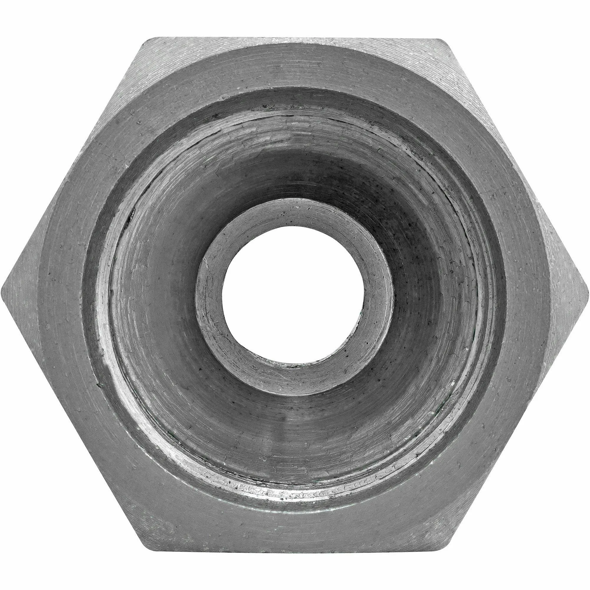 (7/16-24 Inverted)F to (9/16-18 Inverted)M | Stainless Steel Brake Line Adapter | 10ct