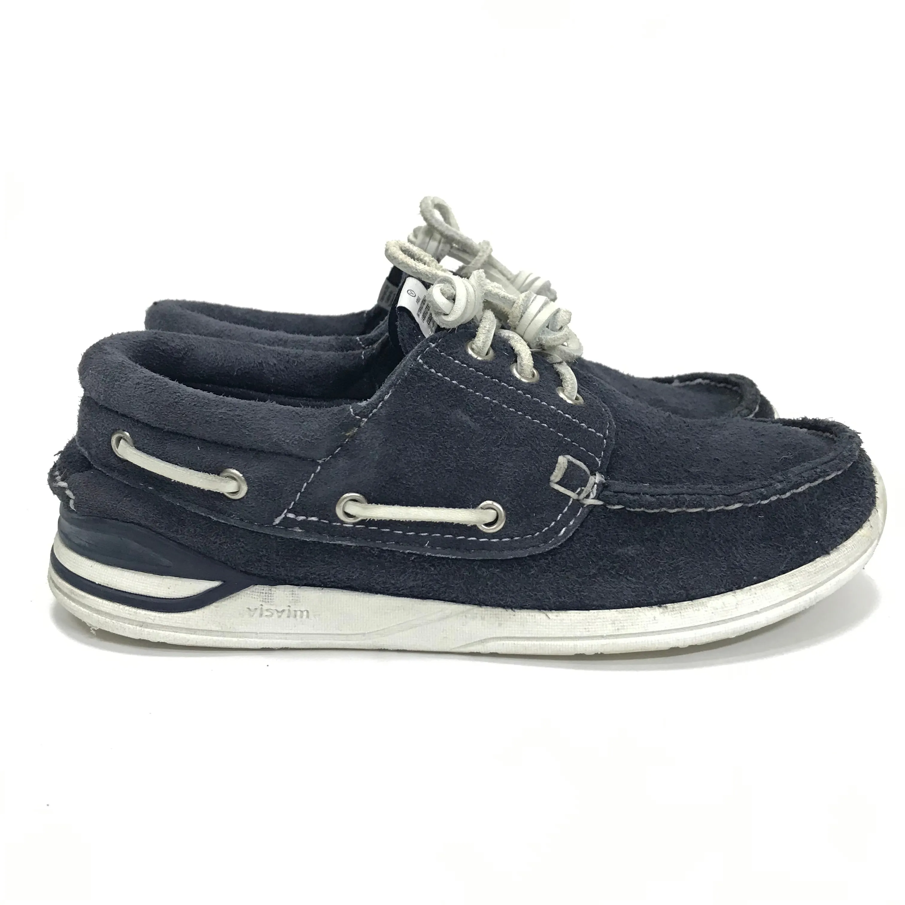 [8] Visvim 11SS Hockney Folk Kudu Suede Navy