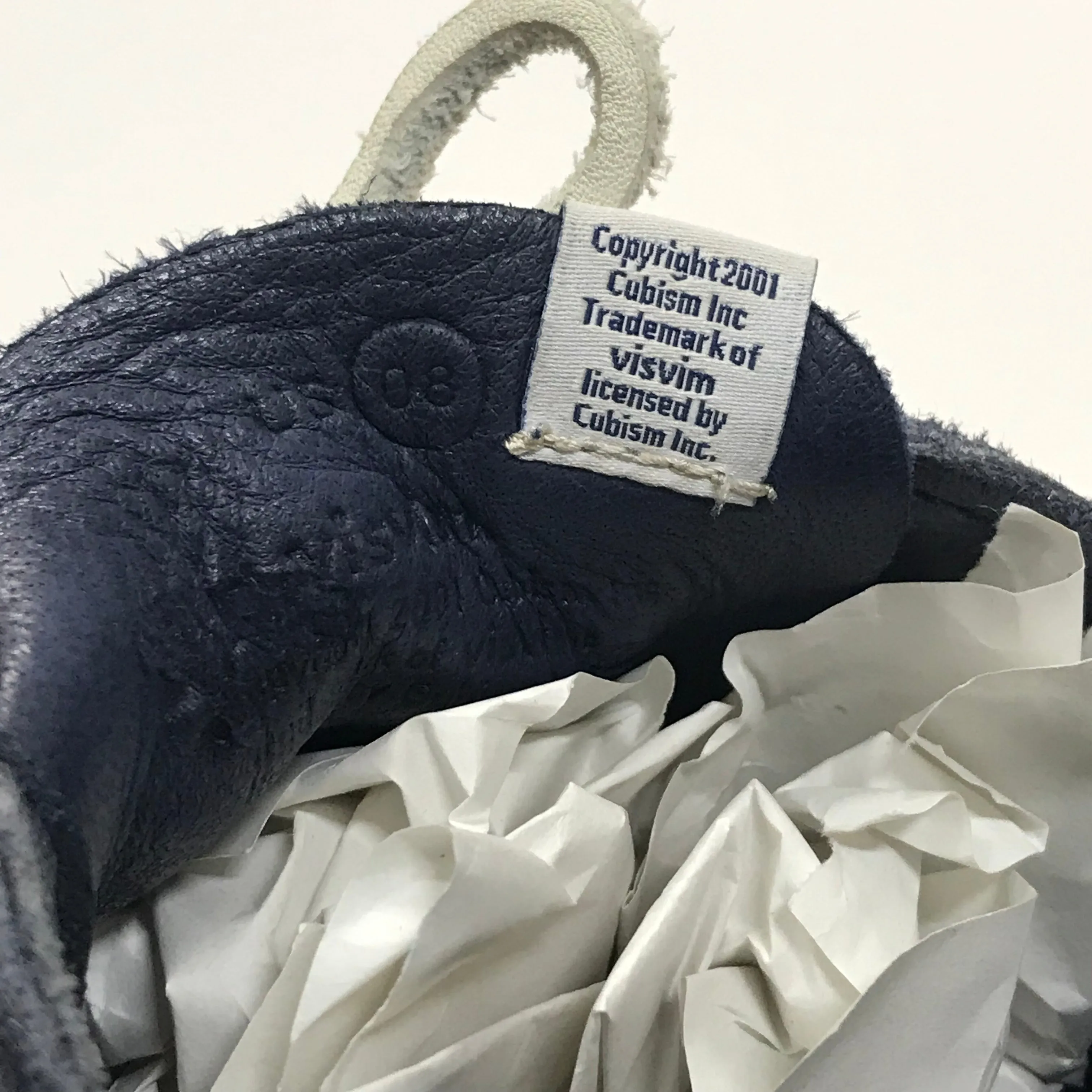 [8] Visvim 11SS Hockney Folk Kudu Suede Navy
