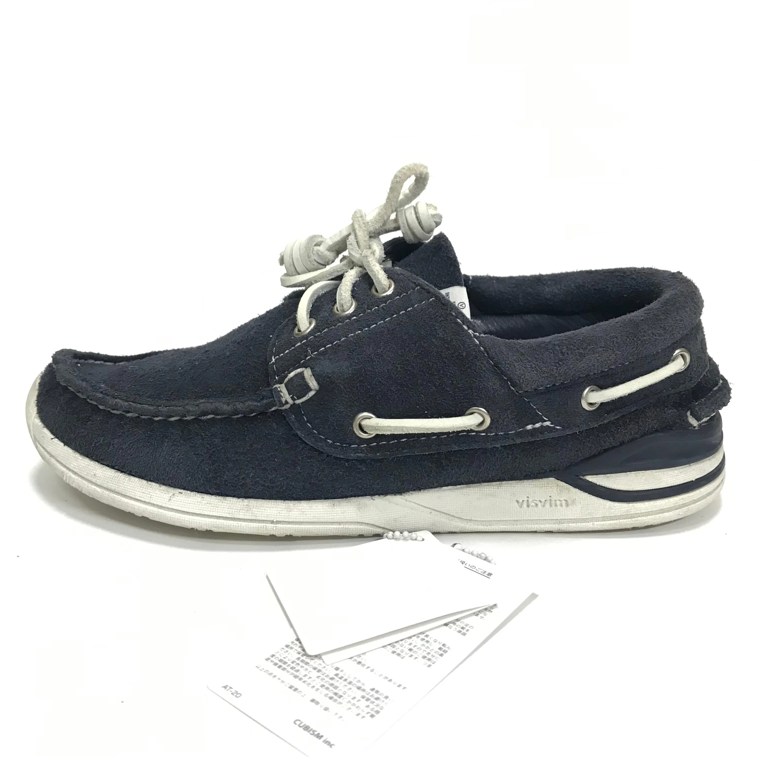[8] Visvim 11SS Hockney Folk Kudu Suede Navy