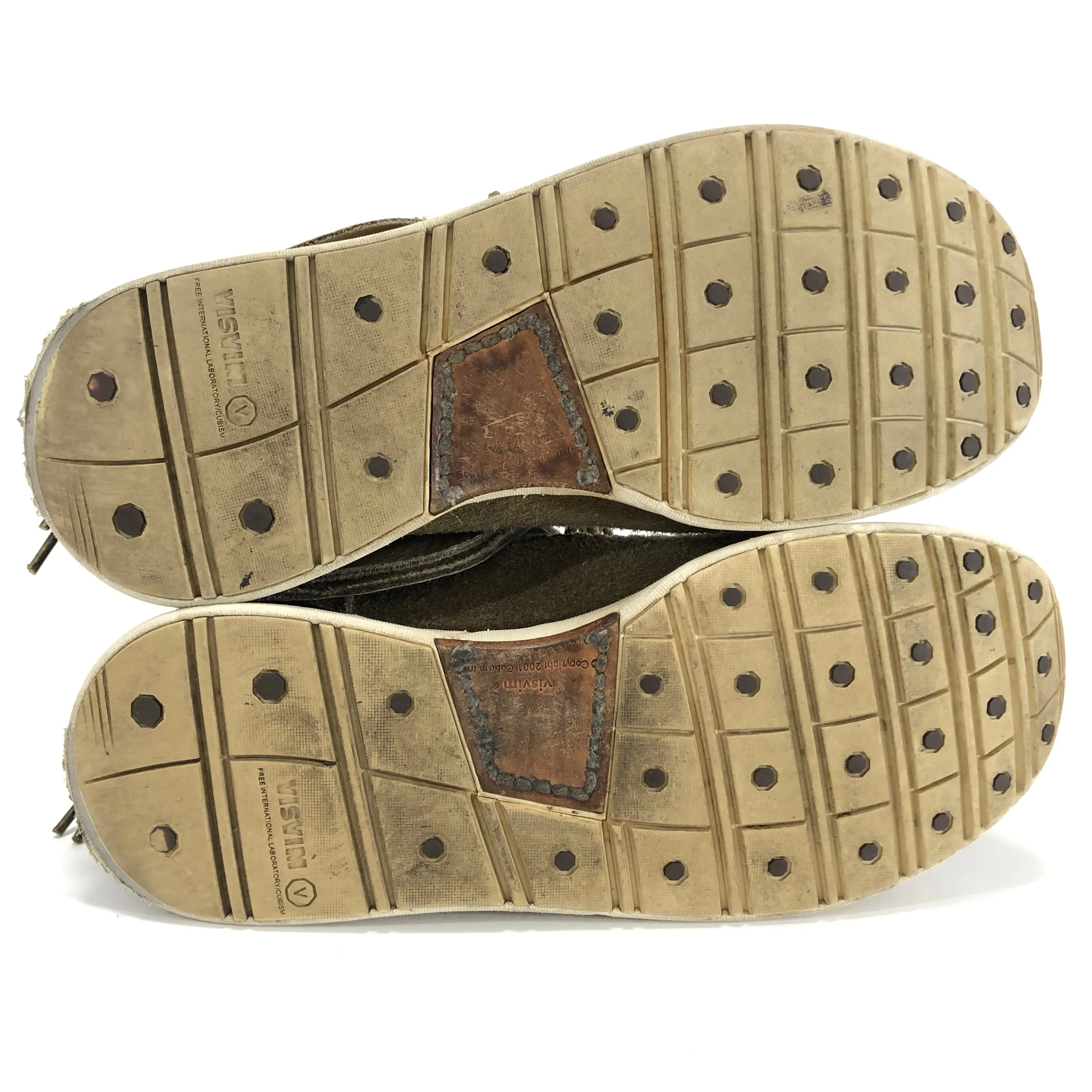 [9] Visvim FBT Lhamo Folk Suede Sand