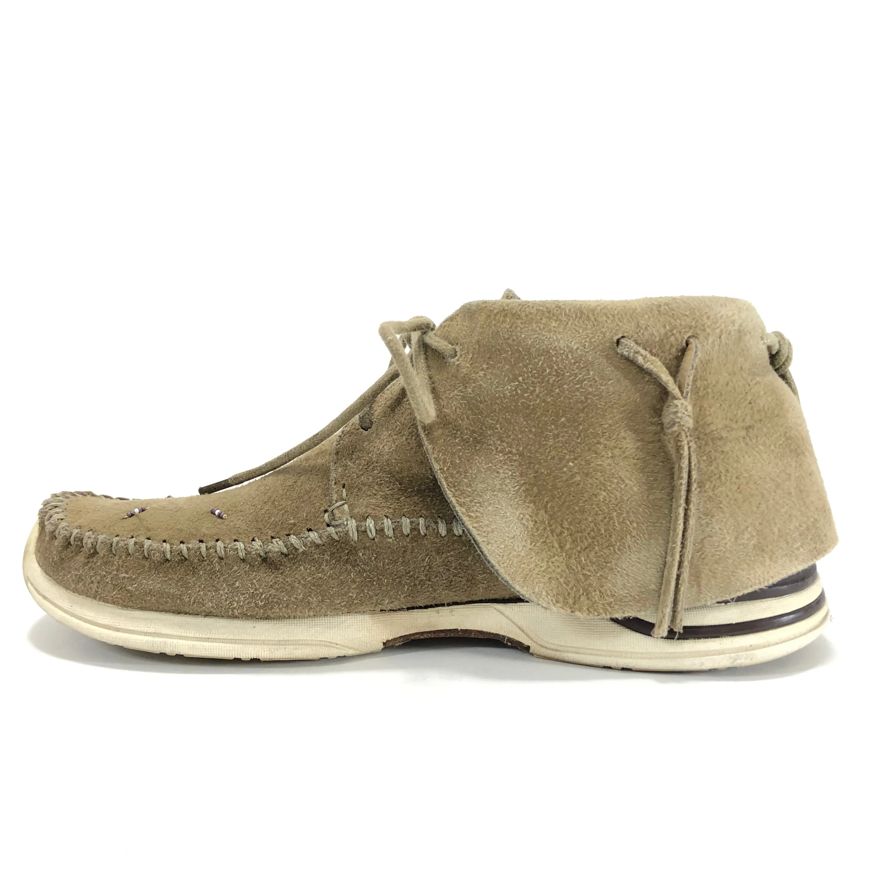 [9] Visvim FBT Lhamo Folk Suede Sand