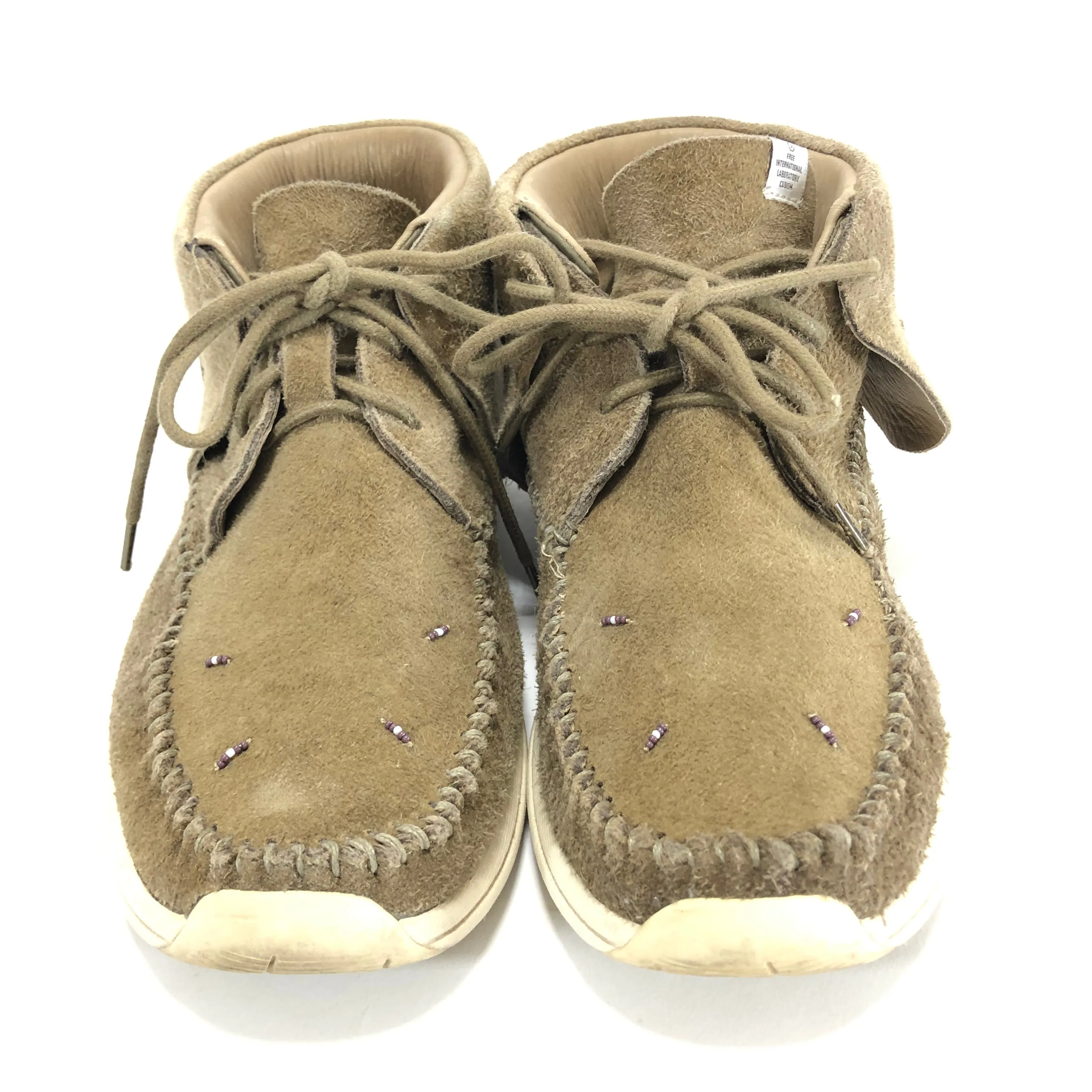 [9] Visvim FBT Lhamo Folk Suede Sand