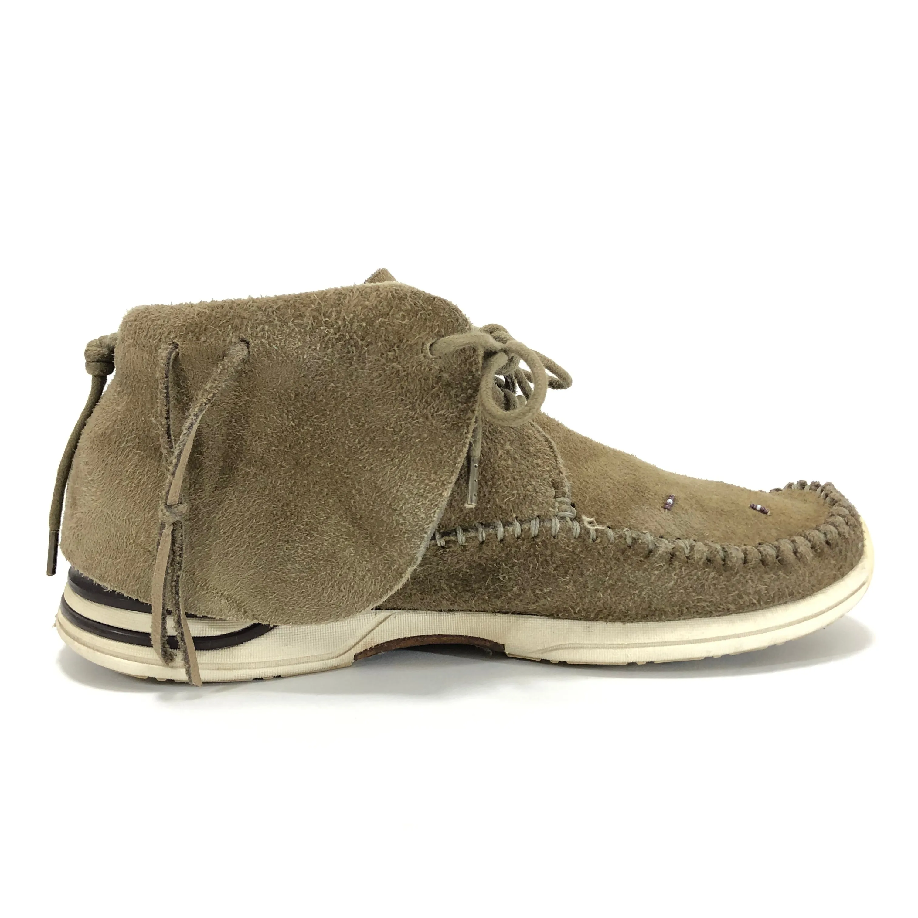 [9] Visvim FBT Lhamo Folk Suede Sand