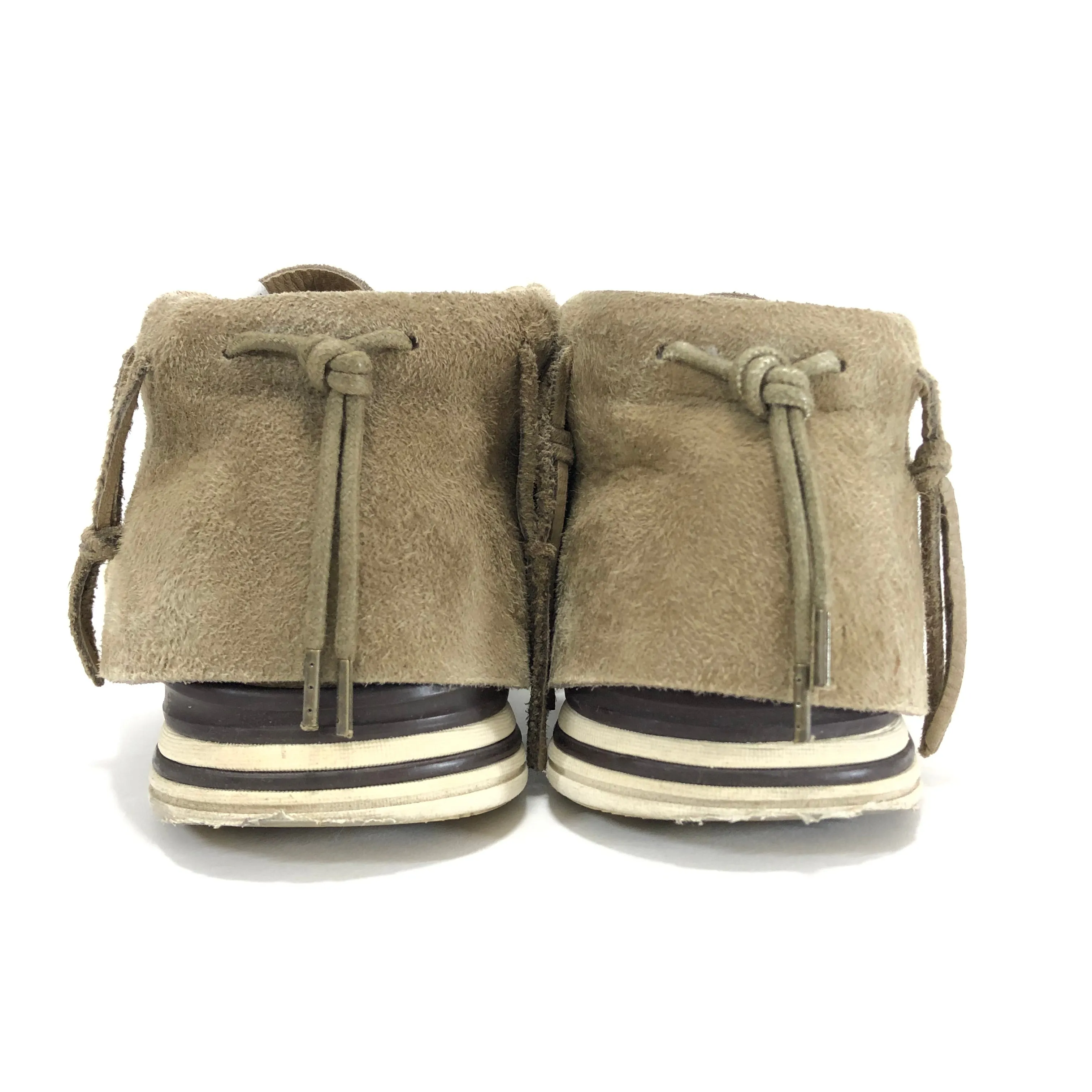 [9] Visvim FBT Lhamo Folk Suede Sand