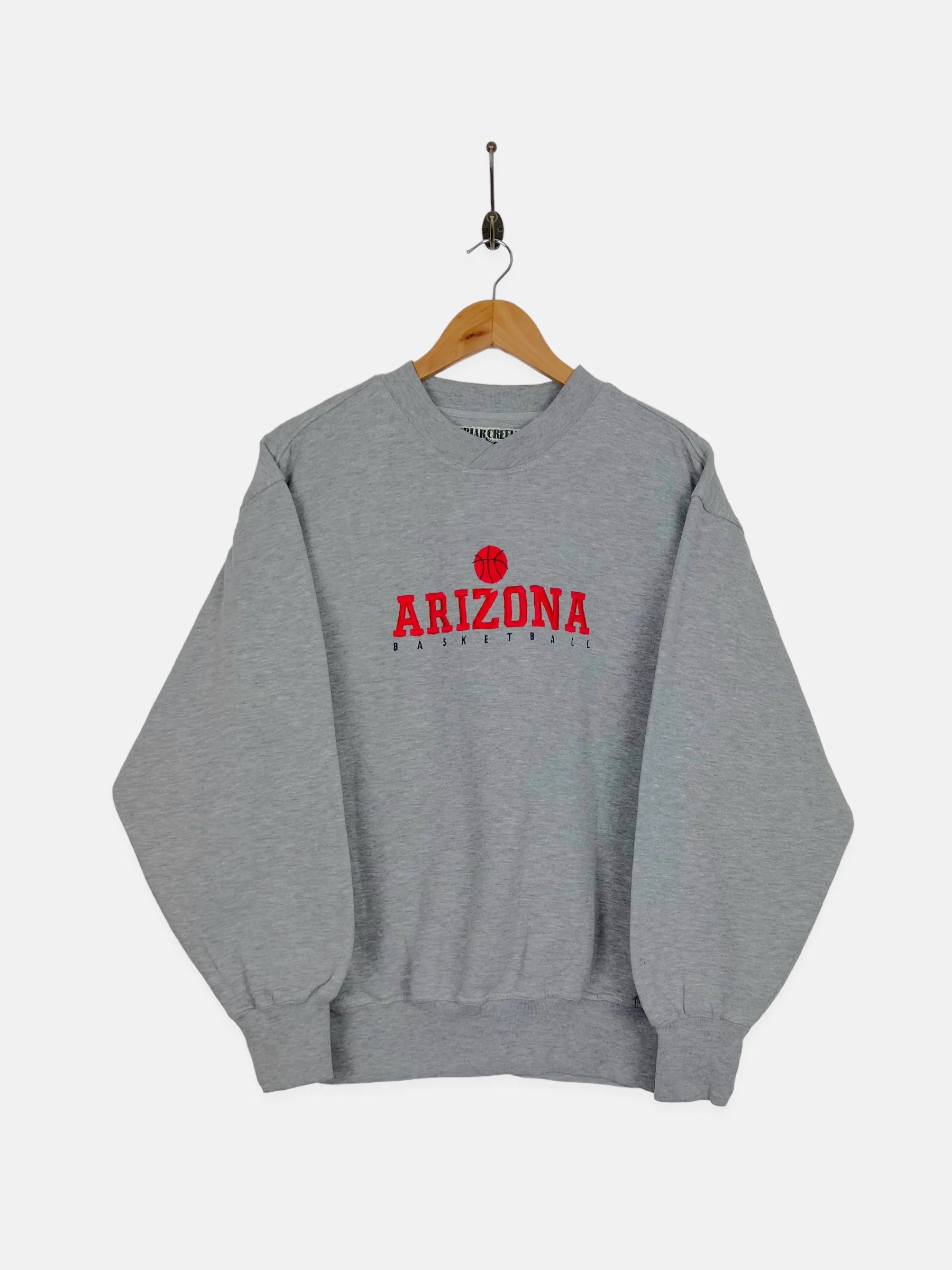 90's Arizona Basketball Embroidered Vintage Sweatshirt Size 10