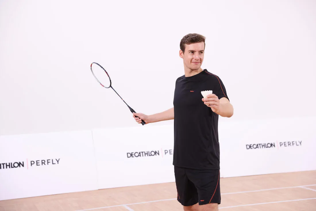 ADULT BADMINTON RACKET BR 160 SOLID NAVY