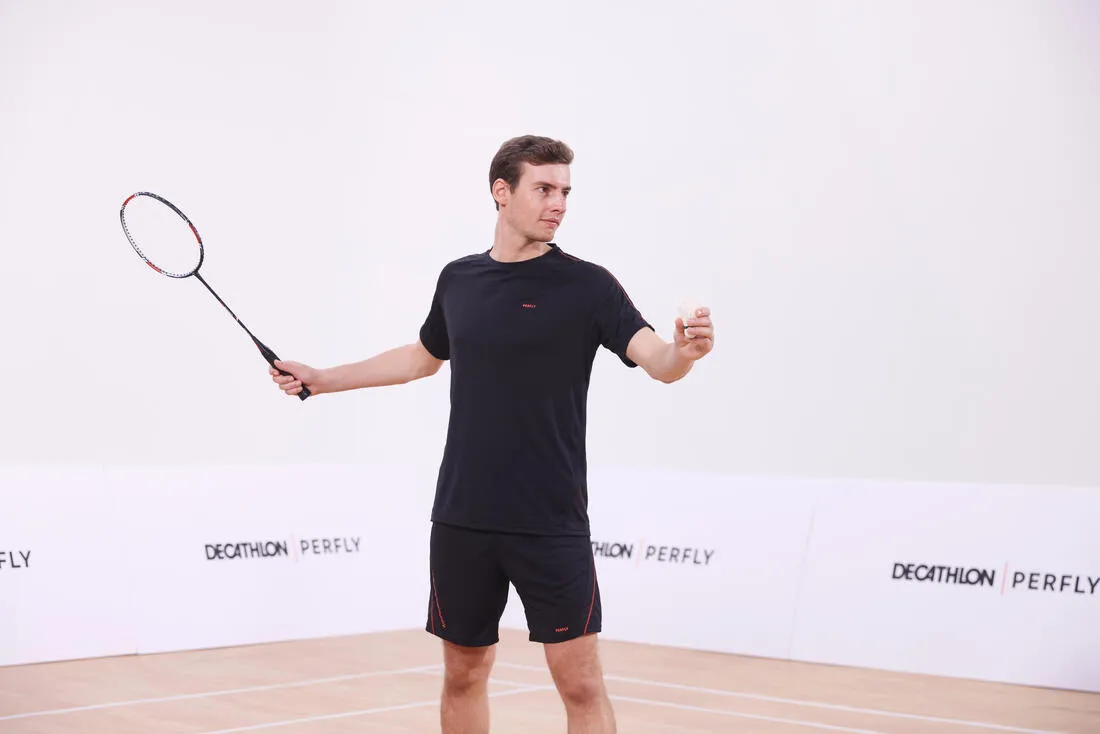 ADULT BADMINTON RACKET BR 160 SOLID NAVY