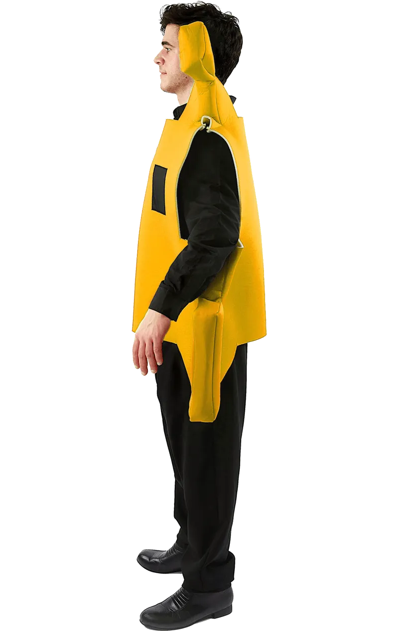 Adult Yellow Space Invader Costume