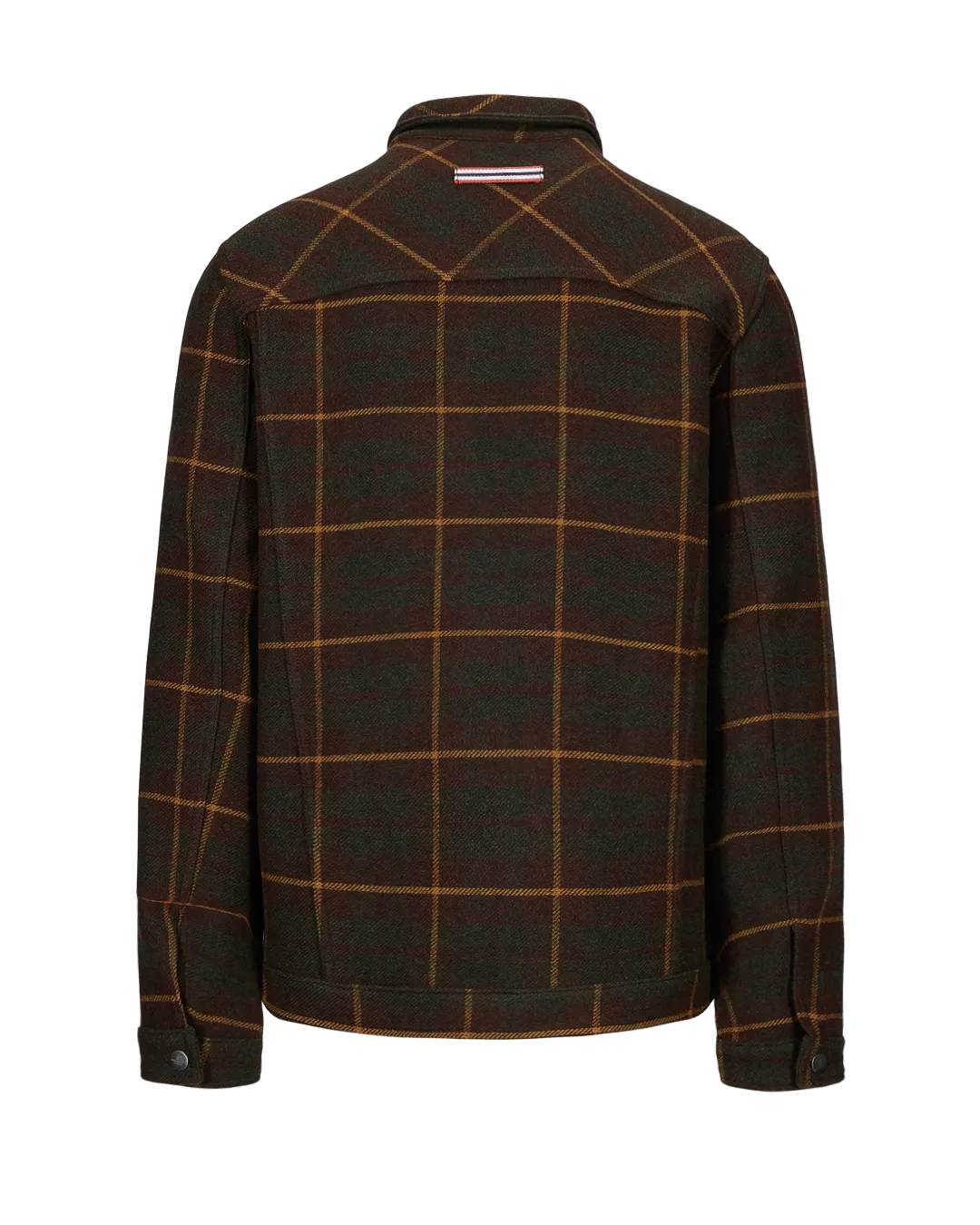 Amundsen Sports Wool Jacket Unisex Hunter Brown Checks