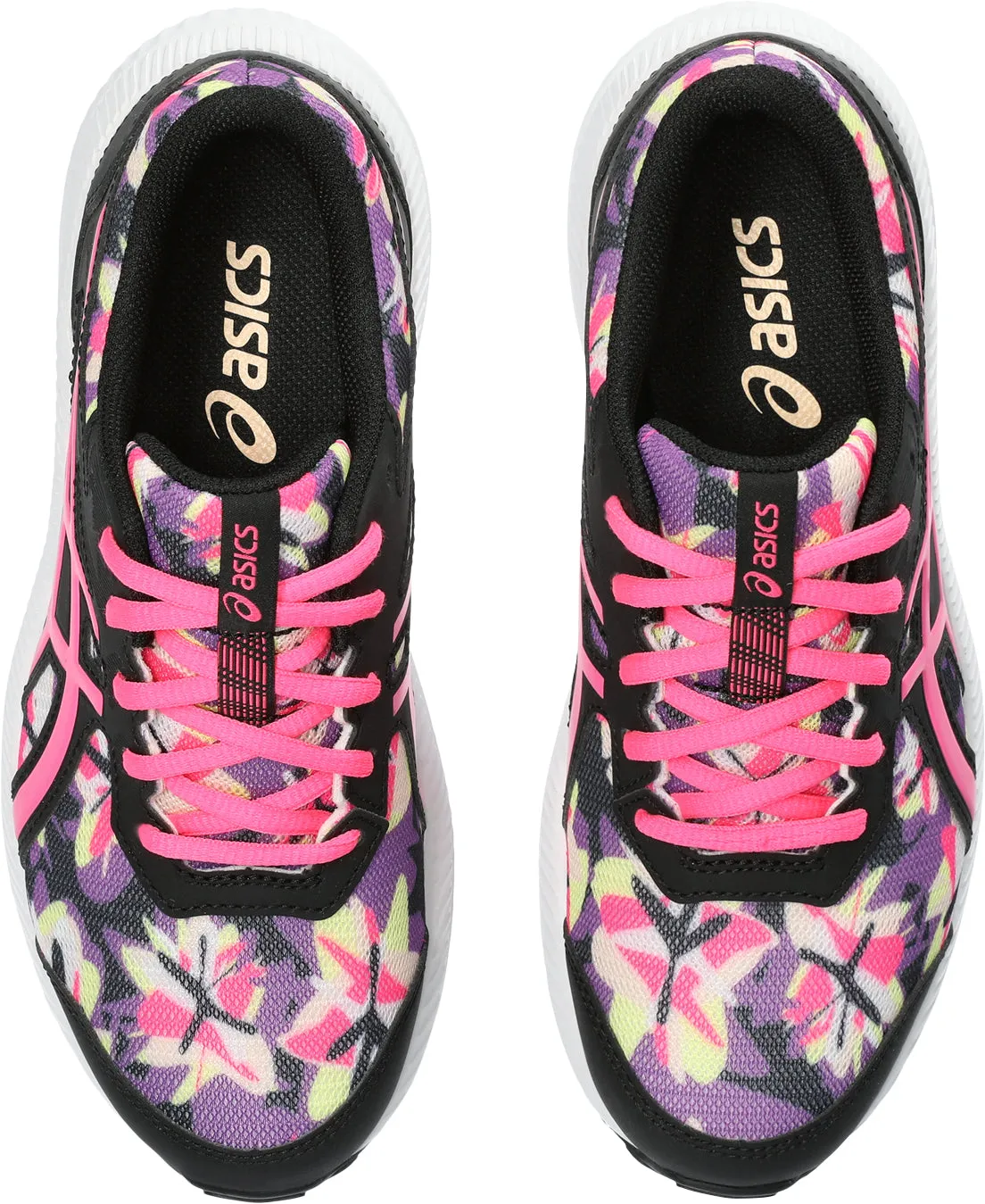 Asics Contend 8 GS Junior Running Shoes - Black