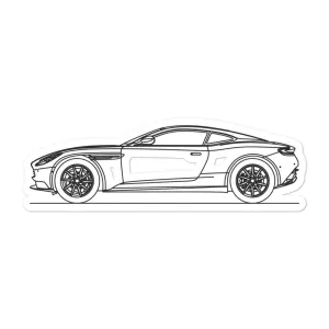 Aston Martin DB11 Outline Sticker