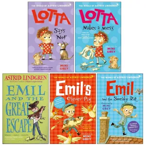 Astrid Lindgren Collection 5 Books Bundle with Gift Journal