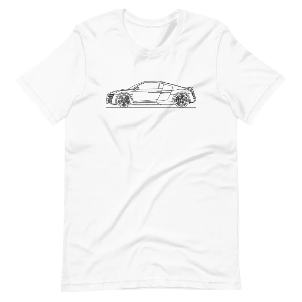 Audi R8 Type 42 outline t-shirt