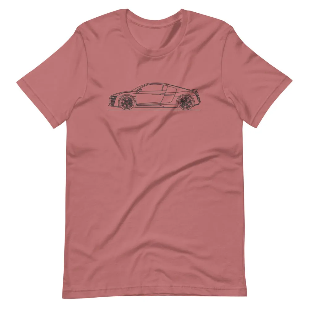 Audi R8 Type 42 outline t-shirt
