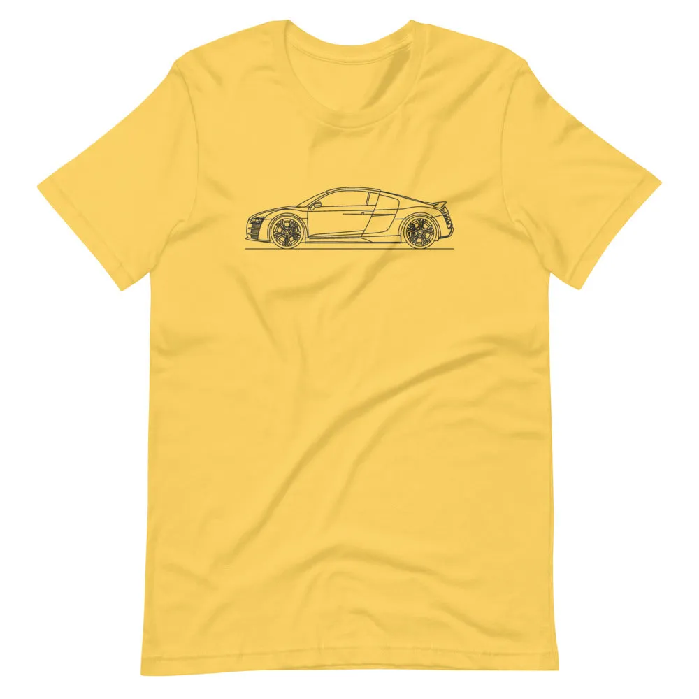 Audi R8 Type 42 outline t-shirt