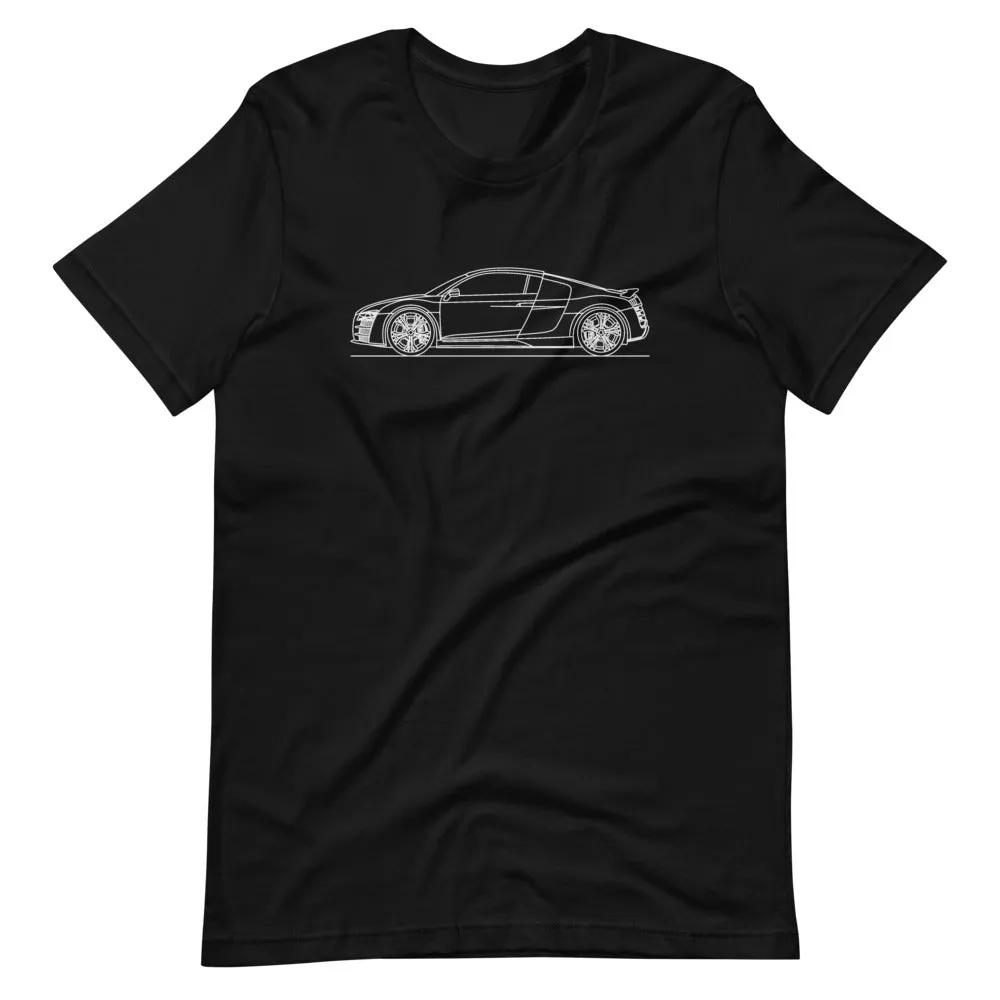 Audi R8 Type 42 outline t-shirt