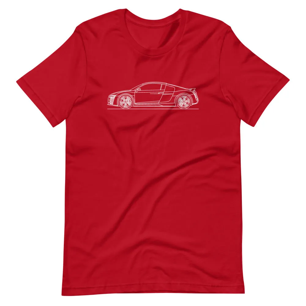 Audi R8 Type 42 outline t-shirt