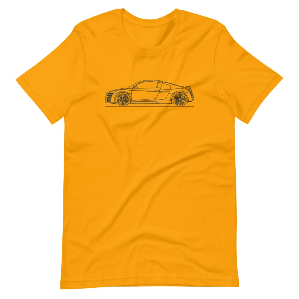 Audi R8 Type 42 outline t-shirt