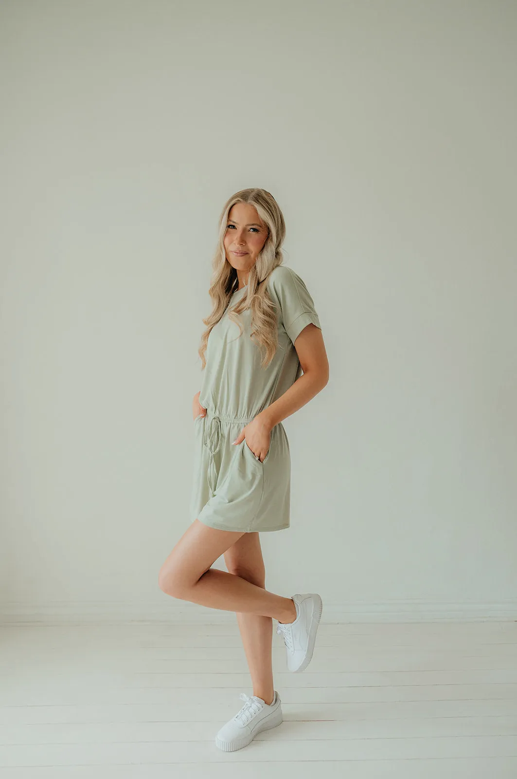 Ava Romper with Pockets