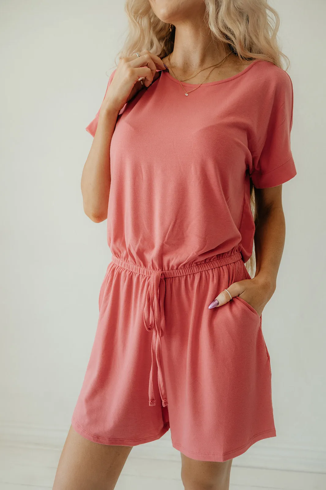 Ava Romper with Pockets