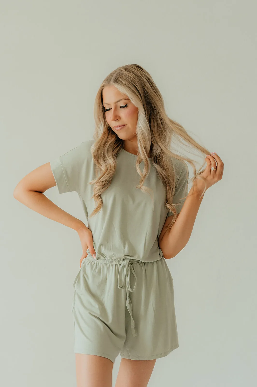 Ava Romper with Pockets