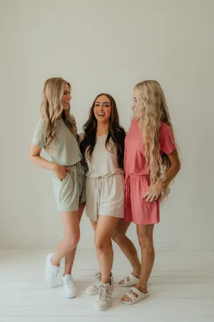 Ava Romper with Pockets