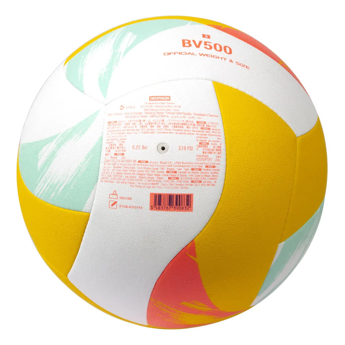 Beach Volleyball Replica Hybrid 500