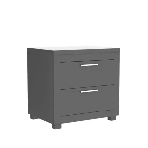 Bedside table - Aria - Dark Gray