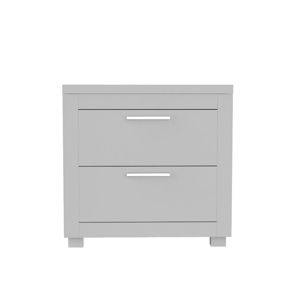 Bedside table - Aria - Gray blade