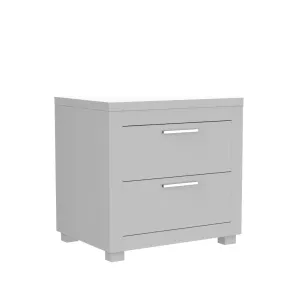 Bedside table - Aria - Gray blade