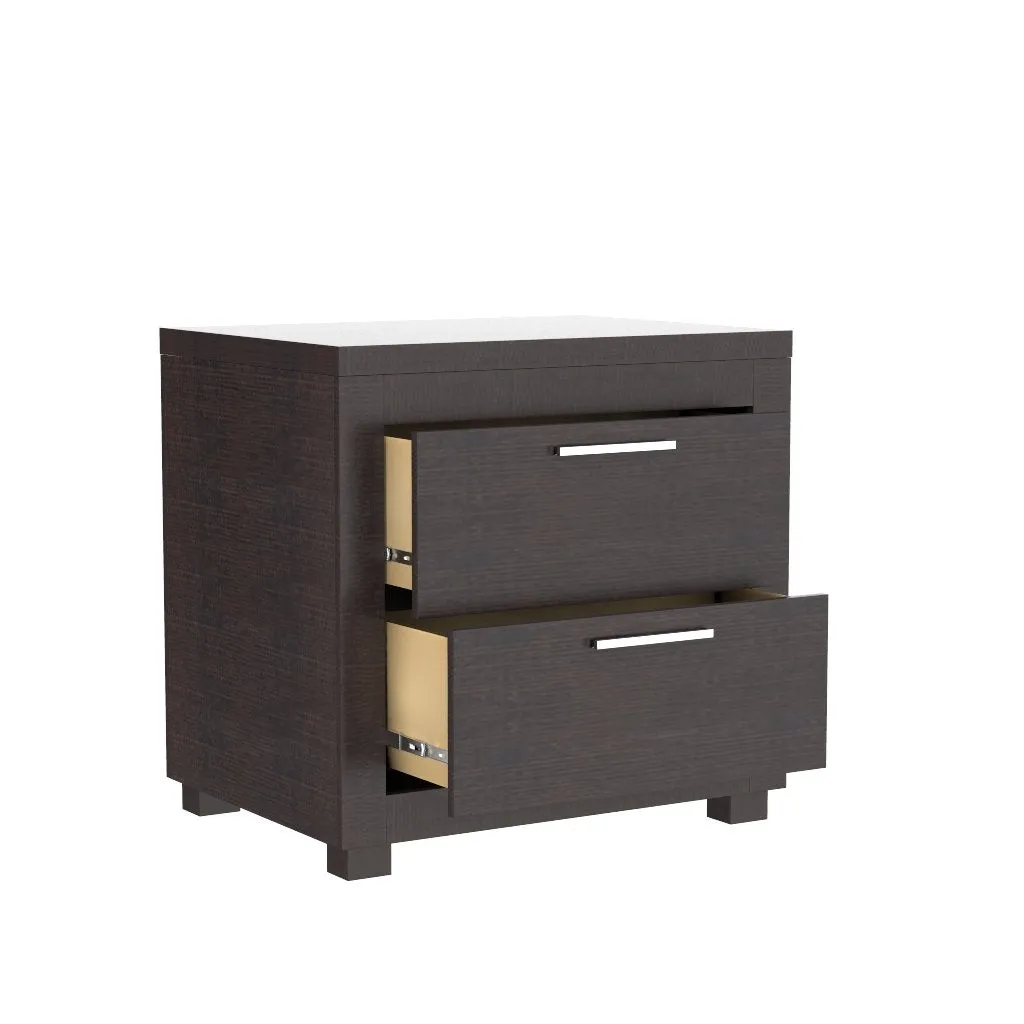 Bedside table - Aria - Walnut