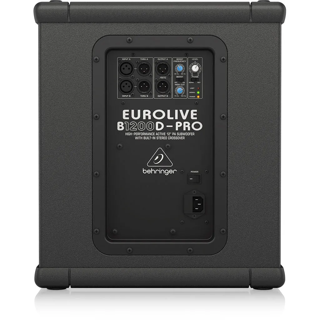 Behringer Eurolive B1200D Active Pro Subwoofer