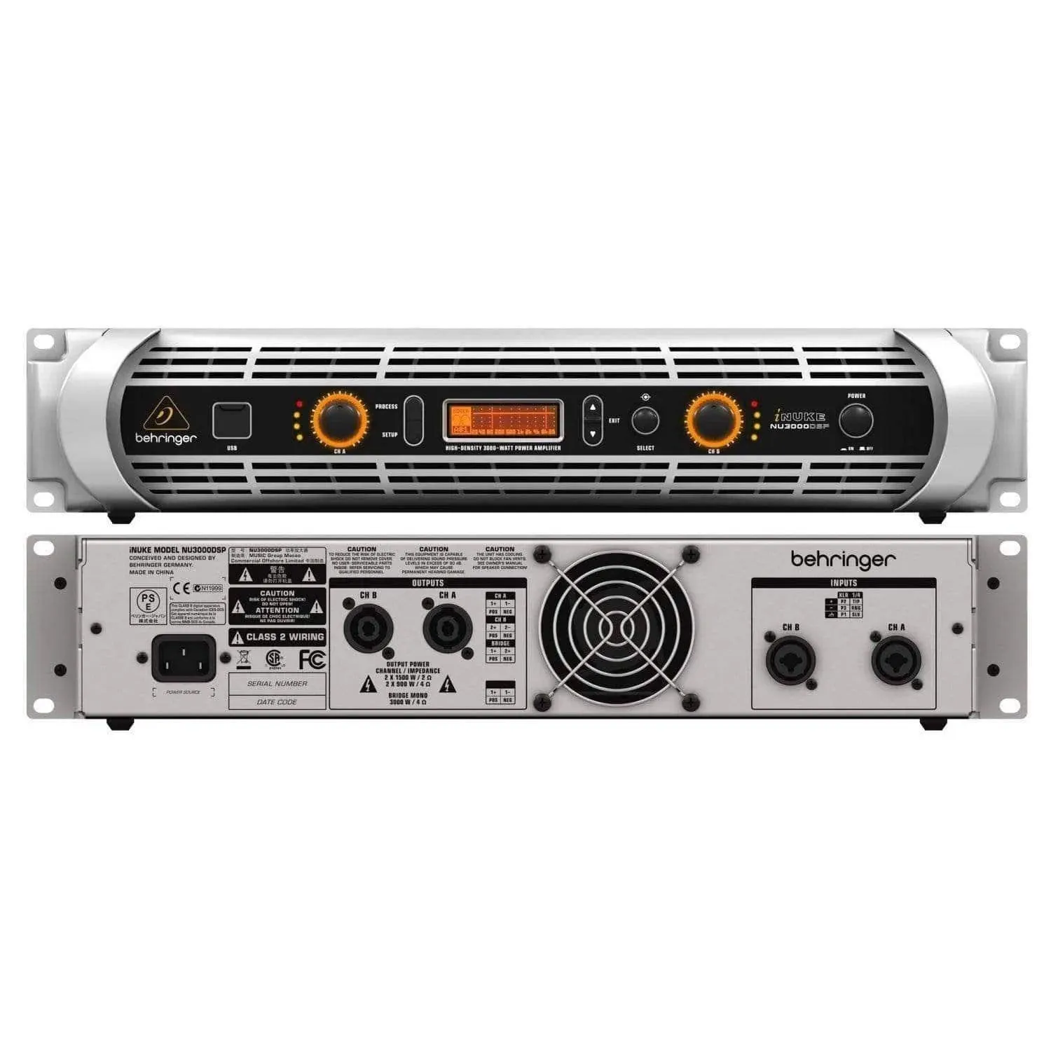 Behringer iNUKE NU3000DSP Power Amplifier