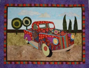 BJ Designs & Patterns Papa's Pickup Applique Quilt Pattern