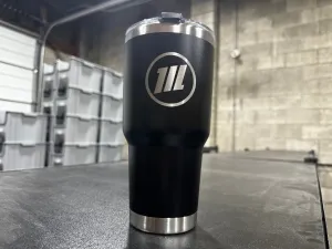 Black Motivated Tumbler Cup
