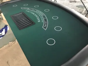 Blackjack Table 7 Seater (Green or Blue Felt)